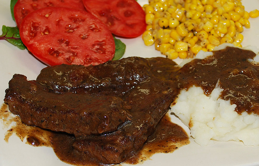 Bankebiff Stew Served