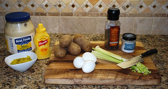 Potato Salad Ingredients