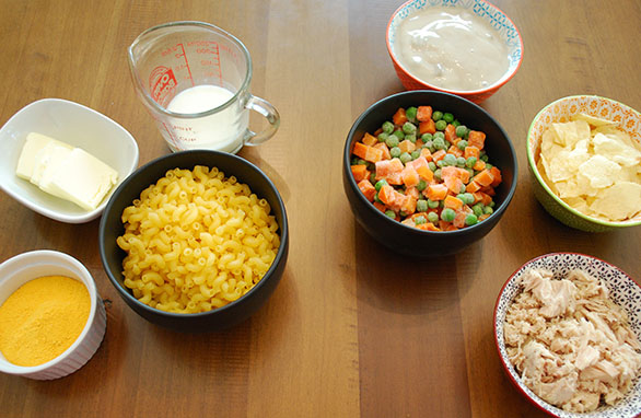 Tuna Casserole Ingredients